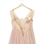 Lace & Beads Powder Pink Corset Tulle Midi Maxi Dress Size 8 Coquette Romantic Photo 10