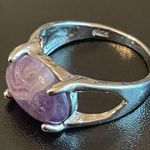 Amethyst Purple ring size 8.5 Photo 2