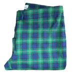 Vineyard Vines Womens Toboggan Tartan Ankle Pants Blue Green Plaid Wool Blend Photo 4