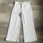 Silver Jeans  Womens 29 X 27 High Rise Wide Leg Vintage Patch Pocket Pants White Photo 0