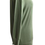 Athleta  Parana V Neck Wrap Sweatshirt Cardigan/ Eucalyptus Olive Oversized Nwot Photo 6