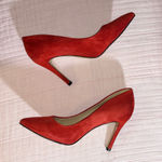 Saks 5th Avenue Saks Fifth Avenue Size 6 Burnt Orange Heels Photo 7