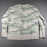 Time Tru Camouflage Sweatshirt Womens S Crew Long Sleeve Casual Pullover Top Green Photo 9