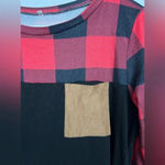FREE with‎ any purchase! Super Cute Flannel Fall/Winter Shirt Size Medium Red Photo 2