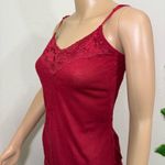 Maurice's Elegant Red Lace Trim Camisole Photo 4