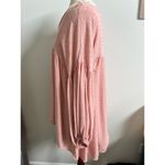 Versona Polka Dotted 3/4 Sleeve V-Neck Lined Babydoll Top Medium Photo 2