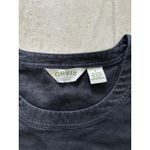 Orvis Dress Womens 6 Black Linen Puff Sleeve Preppy Minimalist Capsule Classic Photo 4