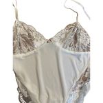 I am gia I.AM.GIA Karissa Bodysuit White Size S (4-6) Sheer Panel Lingerie-Inspired Photo 2