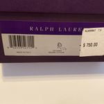 Ralph Lauren  Delanna Brown Python Heels Photo 6