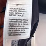 Calvin Klein Navy Blue T-Shirt Bra Underwire Adjustable Straps Size 34C Photo 5