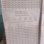 Melissa pink strappy sparkle Soft Wave sandal ladies size 7M US EU 38 parallel Photo 7