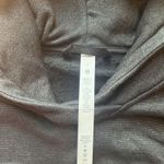 Lululemon crop top hoodie Pull over women’s size 2 All Yours Gray Photo 2