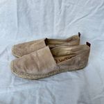 Sam Edelman 9.5 Khloe Slip-On Espadrille Light Brown Tan Suede Leather Summer Photo 2