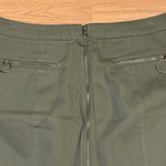 Charlotte Russe  Olive Green Minj Moto Skirt NWT Photo 4