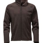 The North Face Brown Men's Trunorth Full Zip Collared Fleece Jacket Size Small Photo 0