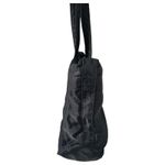 Lauren Ralph Lauren Monogram Black Nylon Multi Pocket Tote Shoulder Bag Photo 2