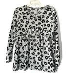 Lime n Chili Animal Print Top Women’s Small Photo 0