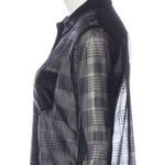 Equipment  black Long Sleeve Button-Down Shirt Photo 7