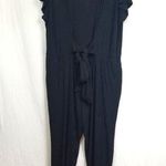 Ashley Stewart Plus- Pin striped jumpsuit Photo 0
