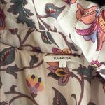 Tularosa Multicolor Floral Quilted Cape Jacket Photo 6