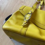 Cole Haan  Yellow Leather Shoulder Bag Purse‎ Photo 2