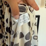 Issa London split Black and Brown Polka Dot Long Sleeve Dress Size 4 Photo 5