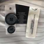 Ann Taylor  Dark Blue Button Cuffs Blazer Womens Size 4 Petite Photo 4