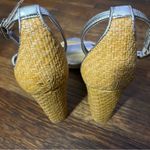 Lilly Pulitzer Lily Pulitzer Amber Lynn Sandals Straw Ankle Strap Block Heel Sandals Size 10 Photo 4