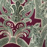 Peaches N Cream Purple/Green Boho Blouse S Photo 3