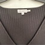 Good American Black Bodycon Belted Sweater Dress Photo 4