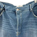 Good American x Zara Classic Bootcut Jeans Medium Wash Plus Size 30 Photo 3