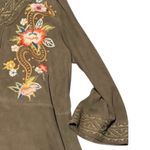 Johnny Was embroidered “Esmeralda” Suede dress NWT RARE 🦄 (oversized) Photo 7