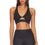 Beach Riot  Twist Top in Black Embossed Check, Size Large, $98 Photo 4