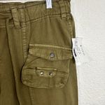 Free People Tahiti Cargo Pants Womens Size L/XL Green Dried Herb NWOT Cotton Photo 5