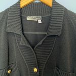 Salvatore Ferragamo Vintage Cotton Short Sleeve Gold Button Up Knit Dress Photo 4