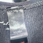 Out From Under Urban Outfitters Black Ribbed Deep V-Neck Cropped Tank Top M Photo 4