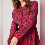 Sugar Lips SUGAR-LIPS Mira Mar Floral Balloon Sleeve Dress M style number STD12970A Photo 4