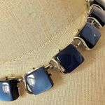 Vintage Coro blue moonglow choker necklace Photo 1