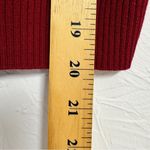 Knitted Dove Red Beaded Cardigan Sweater Womens L Cropped Preppy Coquette Boho Size L Photo 9