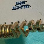 Urban Outfitters Jewelry Earrings Hoops Set Gold Chunky Photo 1