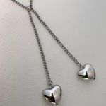 Love Heart Pendant Necklace for Women Silver Photo 0