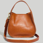 Madewell  Leather Sydney Crossbody Bag Burnished Caramel Tan Magnetic Closure Photo 0