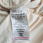 Oh Polly  stretchy ruched skirt in cream NEW Photo 9