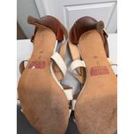 Cole Haan  Two-Tone Leather Strappy Heels – Size 9B Photo 5