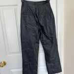 Abercrombie & Fitch leather pants straight leg Photo 6