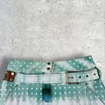 Roberto Cavalli Vintage Y2K  Belted Psychedelic Ombré Dot Mini‎ Skirt Size S Photo 1