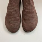 Naot Bootie Boot Sock Koretake Knit Vegan Comfort Stone Brown Melange Burgundy Red Size 10 Photo 3