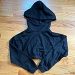 Naked Wardrobe black cropped hoodie size medium Photo 0