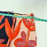 Maeve by Anthropologie Cordyline Pencil Skirt Sz Large Floral Stretch Navy Coral Photo 9