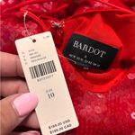 Bardot  Verona Long Sleeve Sequin Mini Dress Photo 4